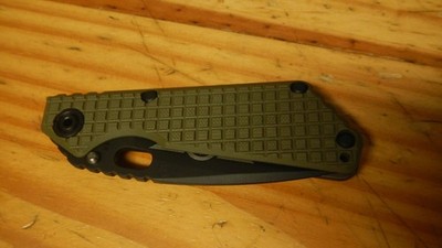 Original Messer Strider Knives SNG Monkey Edge Frag Pattern G10/CPM-3V NAGELNEU