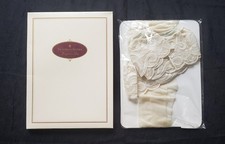 Victoria's Secret Semi Sheer Med Lace Top Thigh Highs Stockings New Old Stock