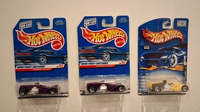Hot Wheels Screamin' Hauler Lot of 3 - 1999 First Editions x2 - 2000 Secret Code