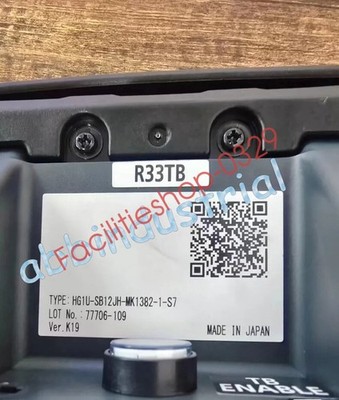 Mitsubishi  HG1U-SB12JH-MK1382-S7 R33TB-S03 Robot teach pendant DHL/FedEx