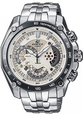 Casio Edifice Silber Herren Armbanduhr EF-550D-7AVEF