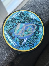 Cam Atkinson Black Heritage TAMPA BAY LIGHTNING FOUNDATION Mystery Signed Puck