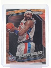 RASHEED WALLACE 2024-25 PRIZM BLACK LEGENDS BASKETBALL PRIZMS /225 Q6846