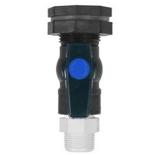 3/ 4 Inch PVC Rain Barrel Diverter Kit With Spigot Fittings And Hose Adapter