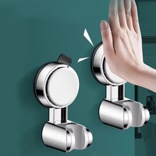 Shower Head Holder Bathroom Strong Vacuum Suction Cup Wall Mount Holder Bracket.