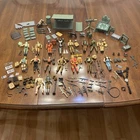 Vintage G.I. Joe ARAH Figures and Accessories Lot Weapons GI Joe Parts Etc