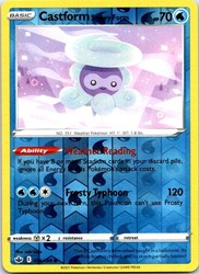 Castform Snowy Form 034/198 Chilling Reign Reverse Holo