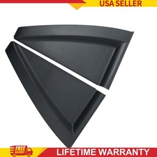 Fit 05-10 Kia Sportage Rear Door Delta Pillar Molding Pair Us Stock Fast