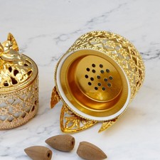 Porta incensi in ceramica, squisito turibolo per la casa, caffetteria, sauna,