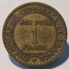 1 FRANC 1924 Commerce Industrie