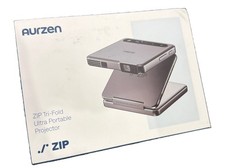 Zip Tri-Fold Truly Portable DLP Projector,Full-Screen Mode,Type-C Fast Charging