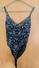 Black Lace Bodysuit Xl