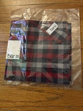 Bar III Plaid Pocket Square