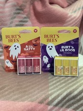 2 Pack Of 3 s Burts Bees Mini Balms Regular Tinted Rose, Red Dahlia;Hibiscus