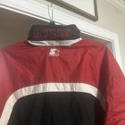 Vintage 90s Chicago Bulls NBA Starter Full Zip 100% Nylon Rain Jacket Size XL — photo 10