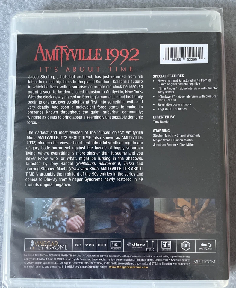 Amityville: It's about Time (Blu-ray, 1992) Foto 2 de 2