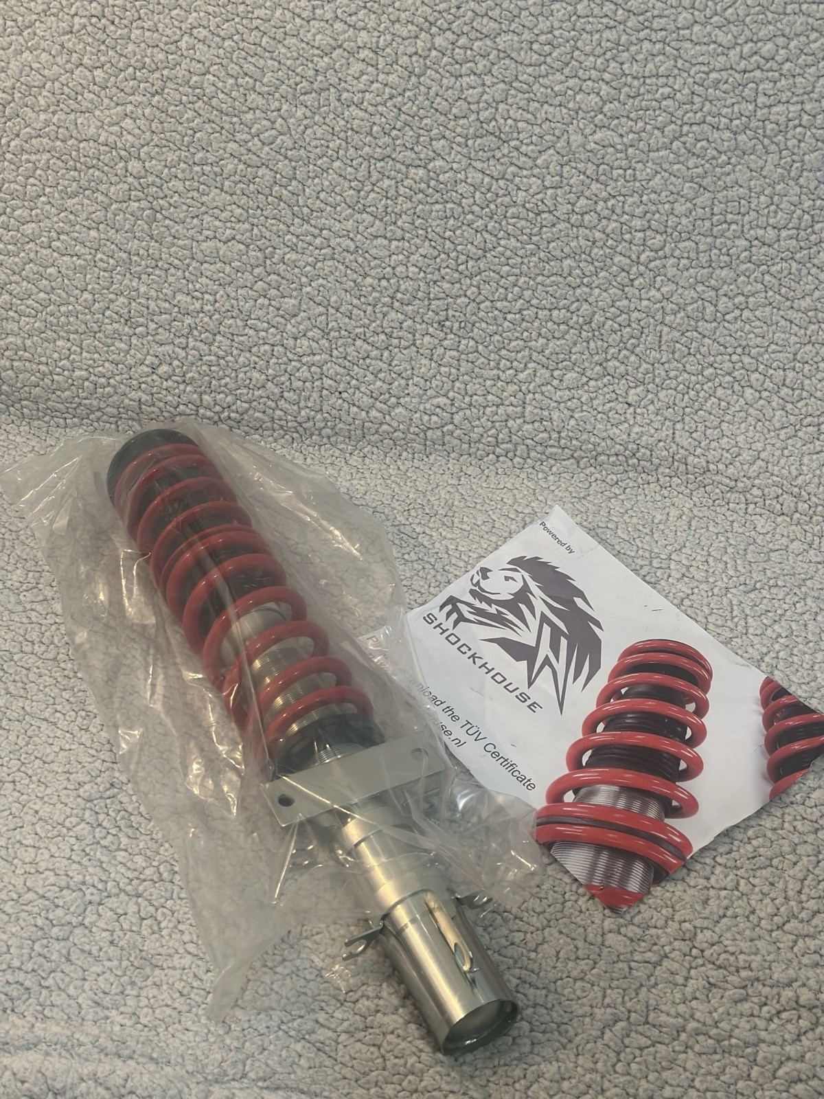 Kit combiné fileté VW Polo 6R 2009-2017 en acier galvanisé de haute précision