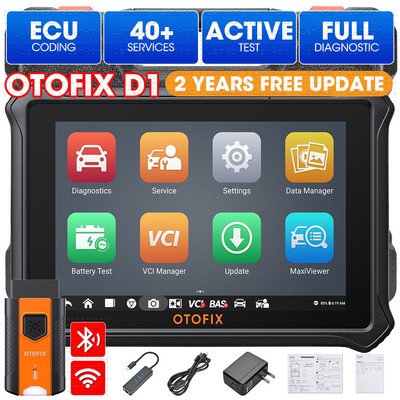 2025 OTOFIX D1 OBD2 Diagnosegerät Scanner Alle Steuergerät ECU Codierung TPMS DE
