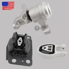 for 13-14 Ford Fusion 1.6L Automatic Motor Mount Kit 3pc Engine Mount Set