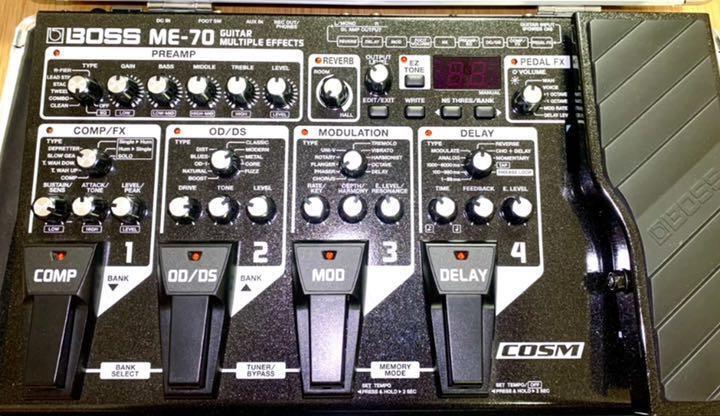 tapperhed forstørrelse homoseksuel BOSS ME-70 Guitar Multiple Effects Pedal Excellent Japan | eBay