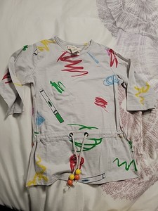 Girls Teela Colorful T Shirt Long Sleeves Size 12