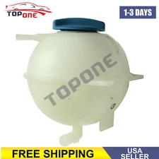 Radiator Overflow Expansion Tank Fits For VW Cabrio Golf Jetta Passat 1H0121407A