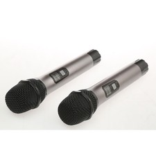 Tonor Wireless Microphone, Uhf Dual Cordless Dynamic Mic System - Sku#1629071