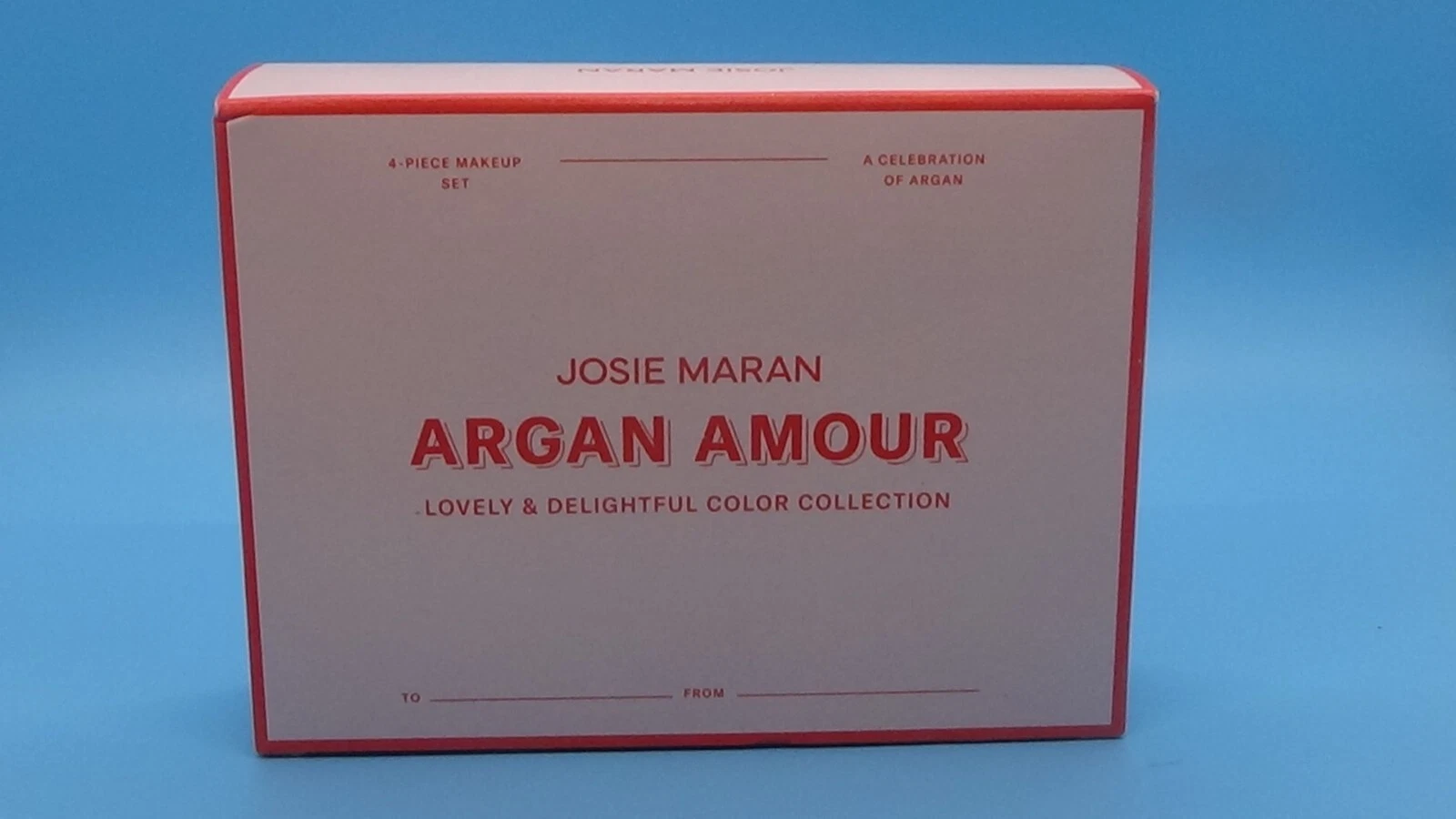 Josie Maran ARGAN AMOUR 4 Piece Makeup LOVELY & DELIGHTFUL COLOR COLLECTION New!