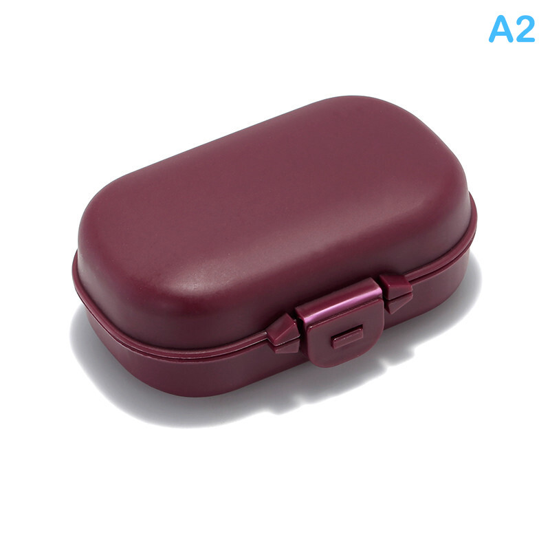 2Pcs Snap Glasses Case Portable Pill Box Presbyopia Folding Glasses