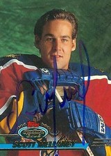 Scott Mellanby autographed Hockey Card (Florida Panthers) 1993 TSC #31