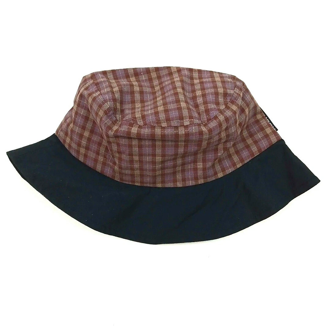 Stüssy Plaid Bucket Hat, Available In Multiple Sizes And Colours