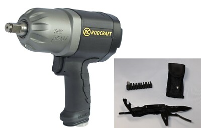 Rodcraft RC 2277 BEAST 1/2 Zoll Schlagschrauber 1300 Nm + gratis Multitool