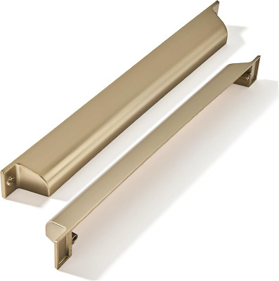 Champagne Bronze 7-Inch Cabinet Cup Pulls - 10 Pack Drawer Handles