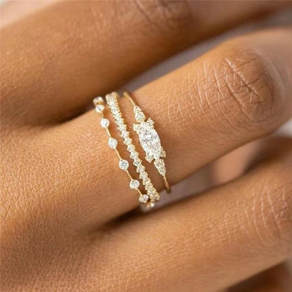 Jewelry For Women Rings Round Shaped Big Rhinestone Ring Diamond Wheel Ring  Elegant Big Rhinestone Ring Full Diamond Rings For Women Size 6 10 Cute