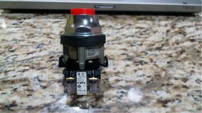 WESTINGHOUSE PB1STOP RED ''STOP'' PUSHBUTTON SWITCH 6715C49G02 - FREE SHIPPING