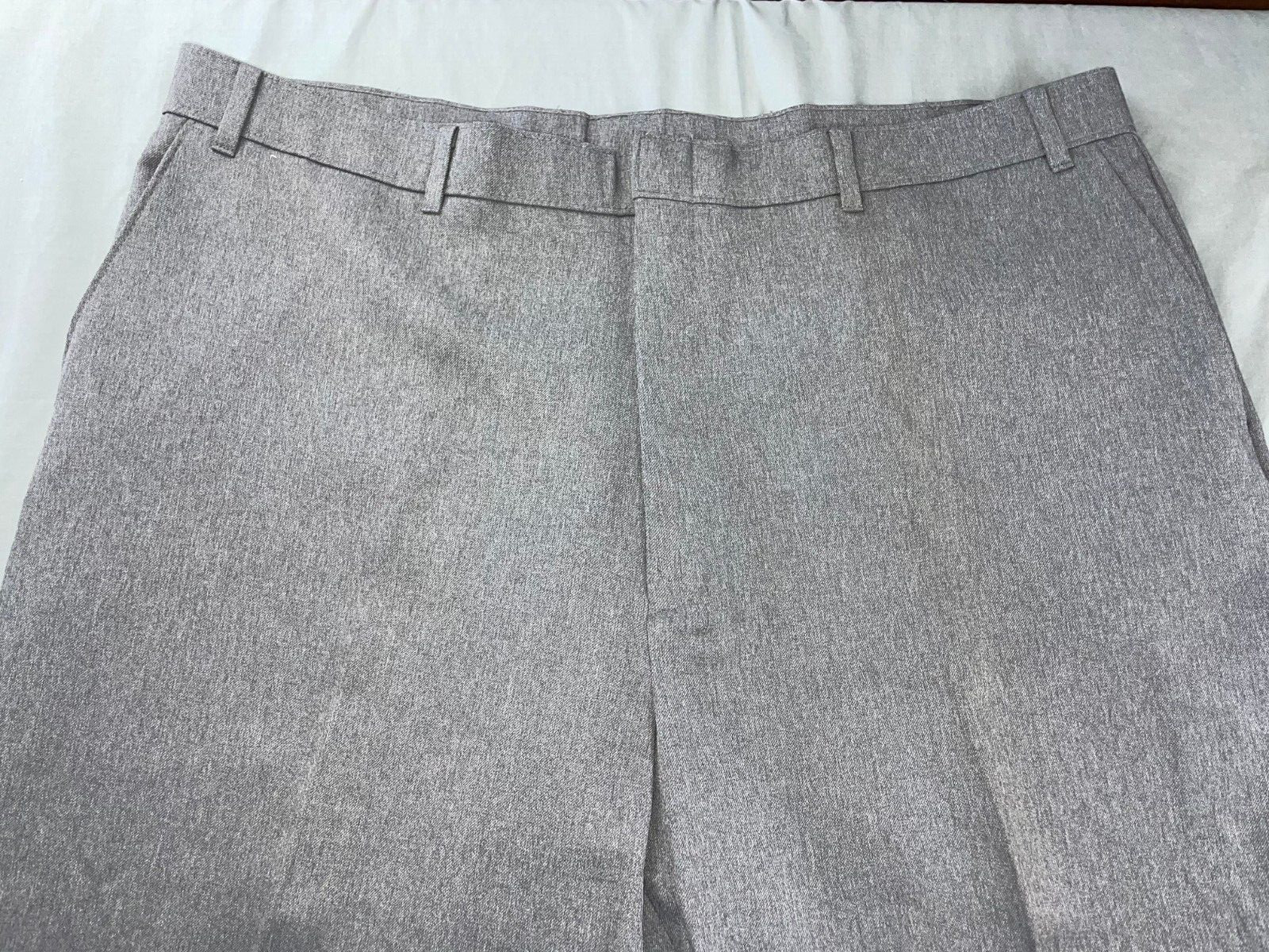 Levi's Flat Front Polyester Easy Care Action Slac… - image 6