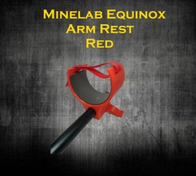UKHF Minelab Equinox Arm Rest - Red !!