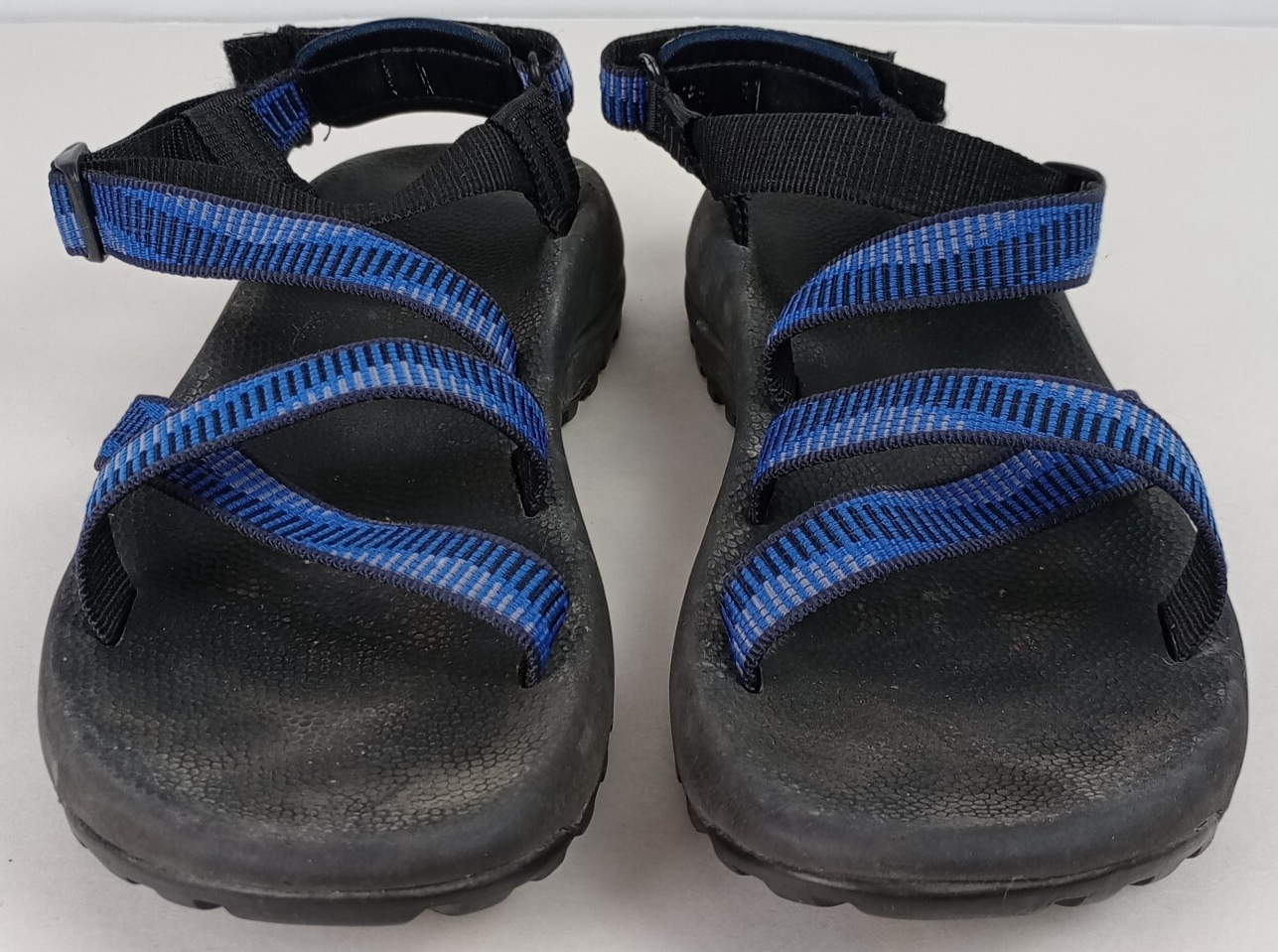 Sandali Merrell uomo taglia 8 donna taglia 9 nero blu cinturino regolabile