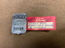 Vintage orig. Ford Motor Co, ROUGE frame assembly plant employee badge, Z3941
