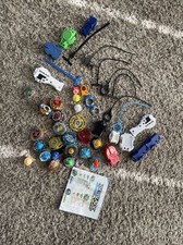 Beyblades Lot  Tops  Launchers  Rip Cords  Blades  Bundle