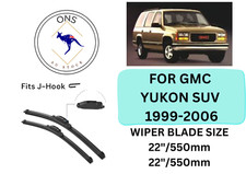 WIPER BLADES FOR  GMC Yukon SUV 1999 – 2006 2nd Gen