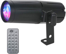 Products PINSPOT LED QUAD DMX 8 WATT QUAD COLOR