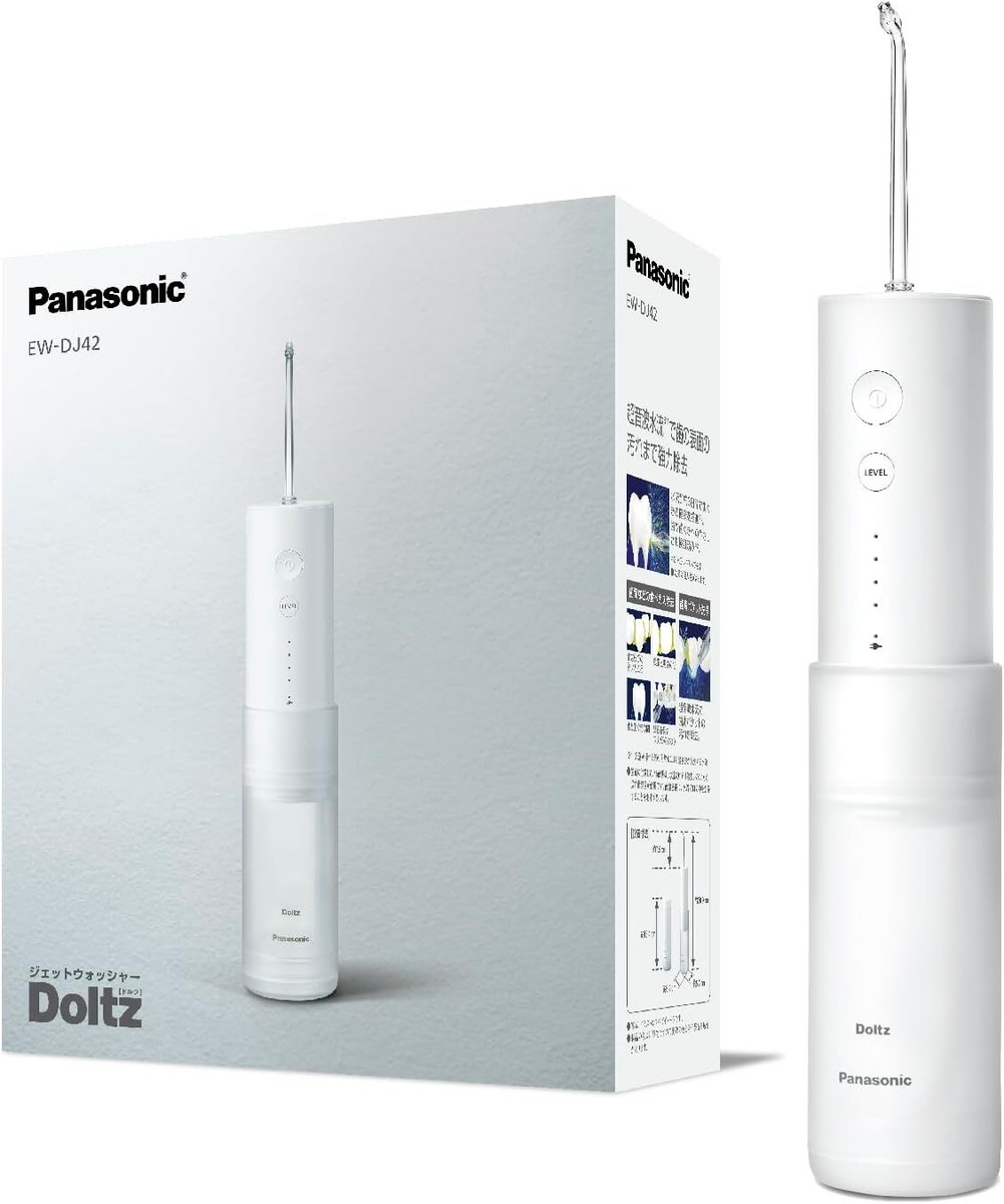ma_yo_　Panasonic EW-DJ42-W WHITE Panasonic EW-DJ42-W Oral Cleaning Device, Jet Washer, Doltz