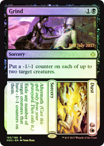 1x Grind // Dust - Foil - Prerelease Promo Light Play, English Prerelease Promos