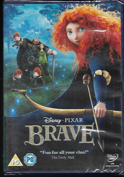 BRAVE DISNEY/PIXAR GENUINE R2 DVD KELLY MACDONALD BILLY CONNOLLY NEW/SEALED