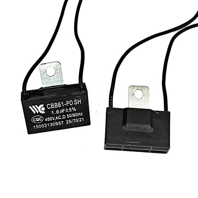 High Quality 1.8μF 450V Fan Start Capacitor ±5% Tolerance
