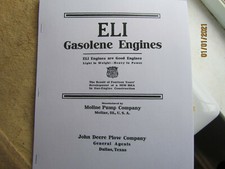 Super Rare 1910 Eli Gas Engine Moline Pump Co. Sales Catalog 4-10HP