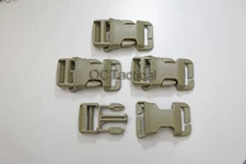 4 PACK ITW Nexus QASM Quick Attach Surface Mount W/Buckle Coyote or Black 4 PACK