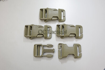 #ad 4 PACK ITW Nexus QASM Quick Attach Surface Mount W Buckle Coyote or Black 4 PACK $6.00