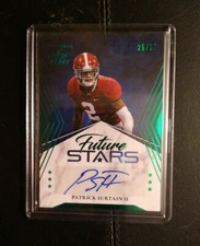 #25/25 Patrick Surtain Rookie Auto 2021 Leaf Ultimate Draft Autograph Card Ala